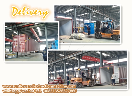 2TPD sunflower oil refining machine for customer in Tanzania will arrive at Dar Es Salaam port in Africa