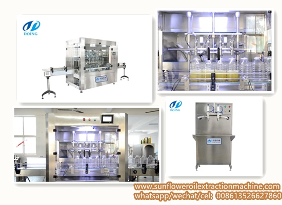 Sunflower oil filling machine