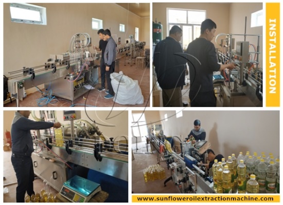 5tpd sunflower oil filling plant project in Uzbekistan