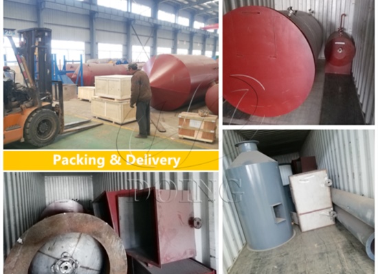 All the machines of 5tpd sunflower oil refinery plant project are ready to send to Ukraine