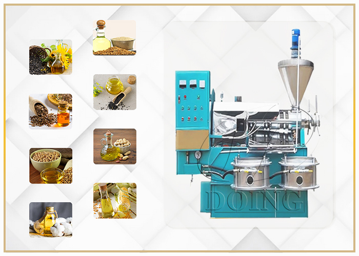 Sunflower oil making machine photo