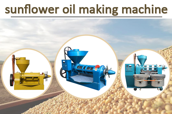 Sunflower oil making machine photo