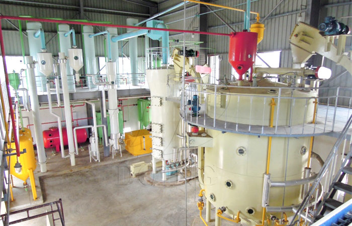 Sunflower oil solvent extraction equipment