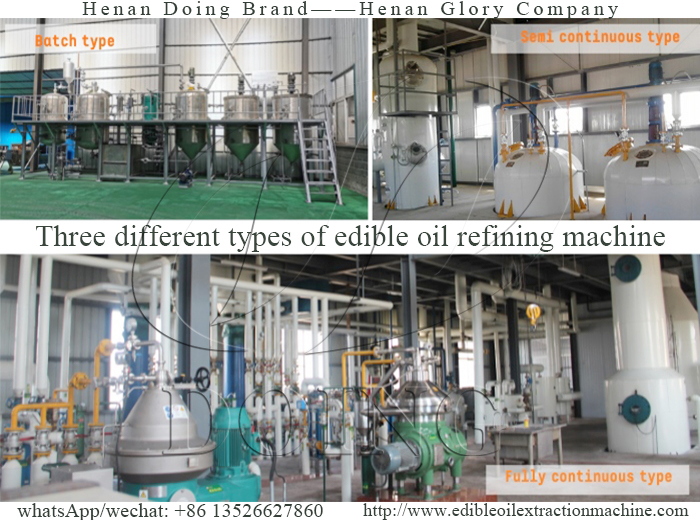 Sunflower oil refining production line photo