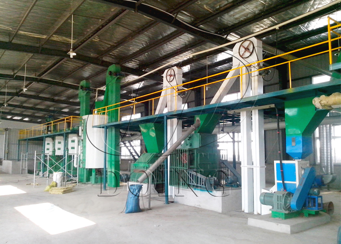 Sunflower oil processing line photo