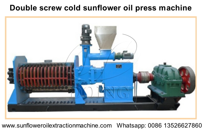 Double screw cold sunflower oil press machine.jpg