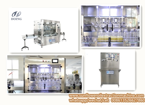 Sunflower oil filling machine