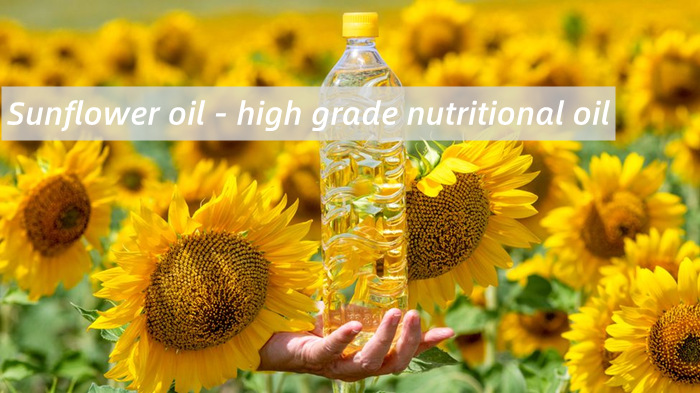 High grade nutritional oil and one of the four major cooking oils in the world