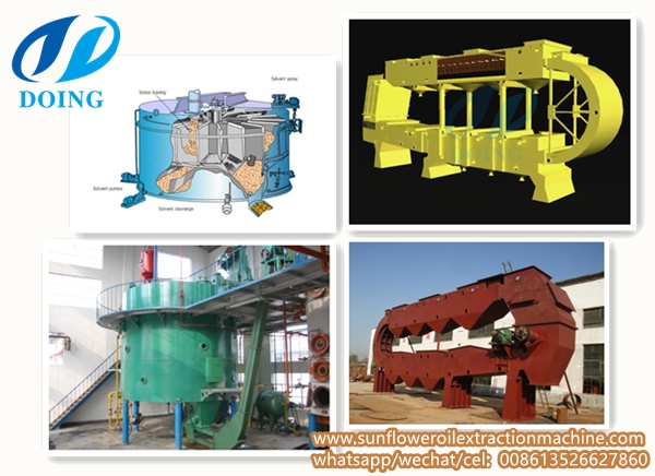sunflower oil solvent extraction machine