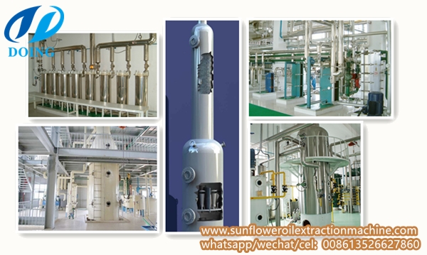 sunflower oil refining machine