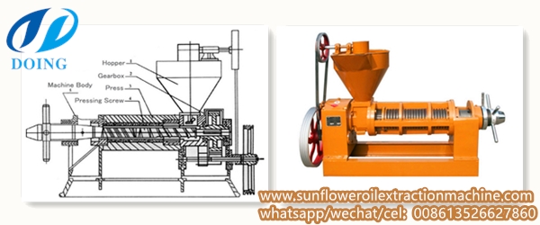 sunflower oil press machine