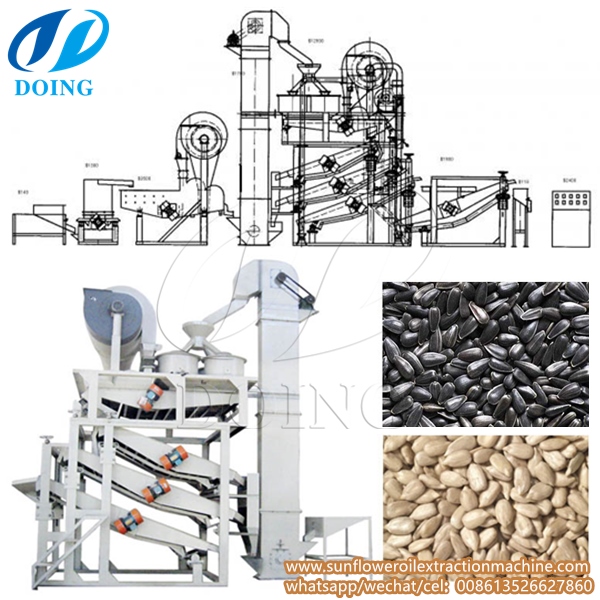 sunflower seeds oil pressing line