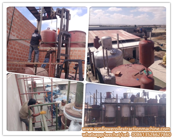 peru sunflower oil refinery plant
