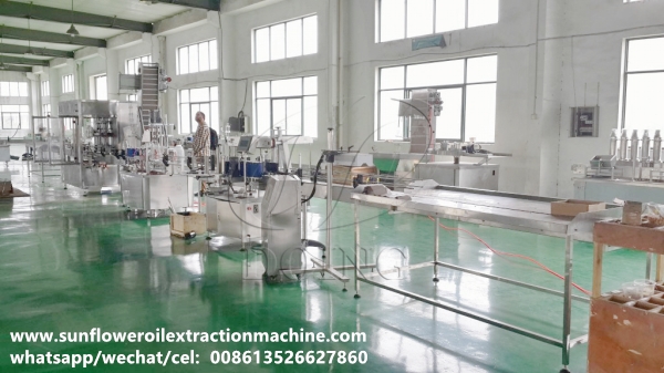 sunfower oil filling machine