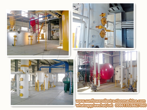 sunflower oil production line