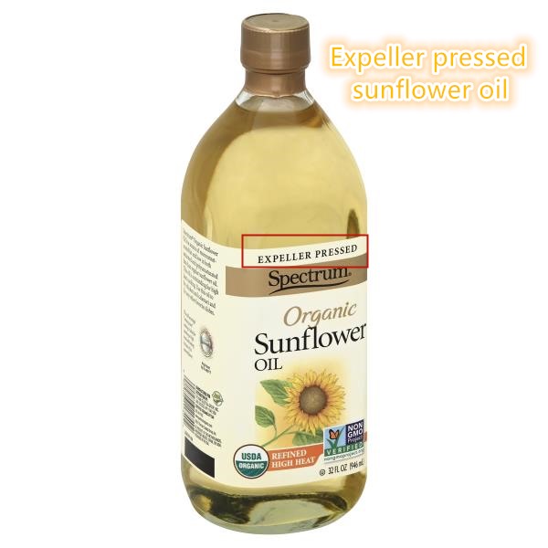 expeller pressed sunflower oil