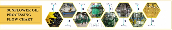 sunflower oil production plant