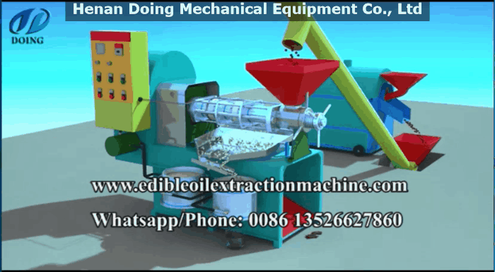sunflower oil press machine