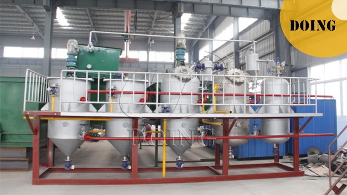 sunflower oil refinery machine
