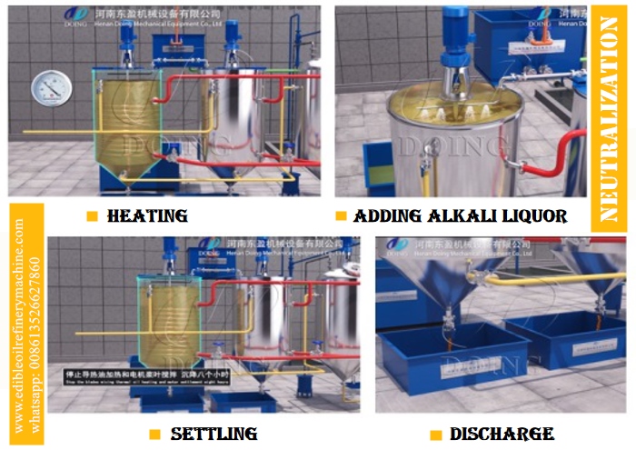 sunflower oil deacidification process