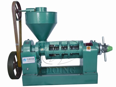 sunflower oil expeller