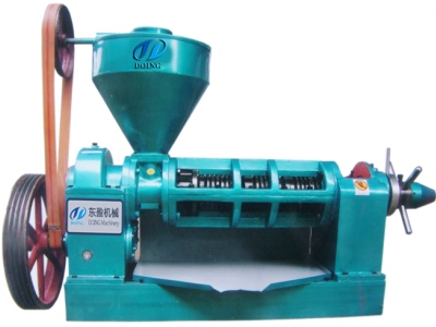 sunflower oil expeller machine