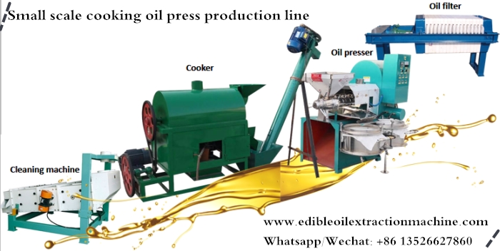 cooking oil making machine