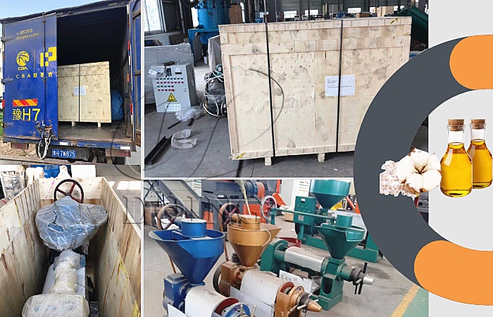 sunflower oil processing machine