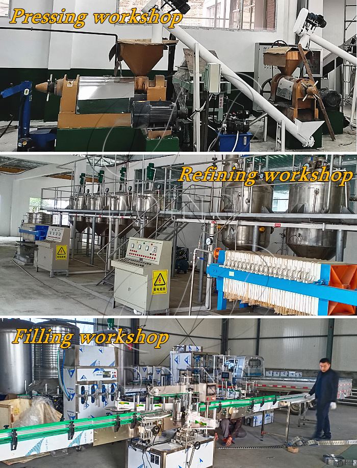 cooking oill processing machine